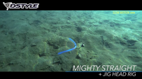 先行公開!! 7月発売Mighty Straight 3.8インチ水中映像