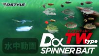【公式】Dα-SPINNER BAIT TW　水中映像