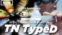 【公式】JACKALL共同開発 バイブレーションのローアピール、フィネスアプローチ　TN(ティーエヌ) TypeD  /解説 青木大介